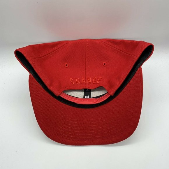 Chance The Rapper 3 Era Cap Snapback Hat Red Green Super Rare - Picture 3 of 5